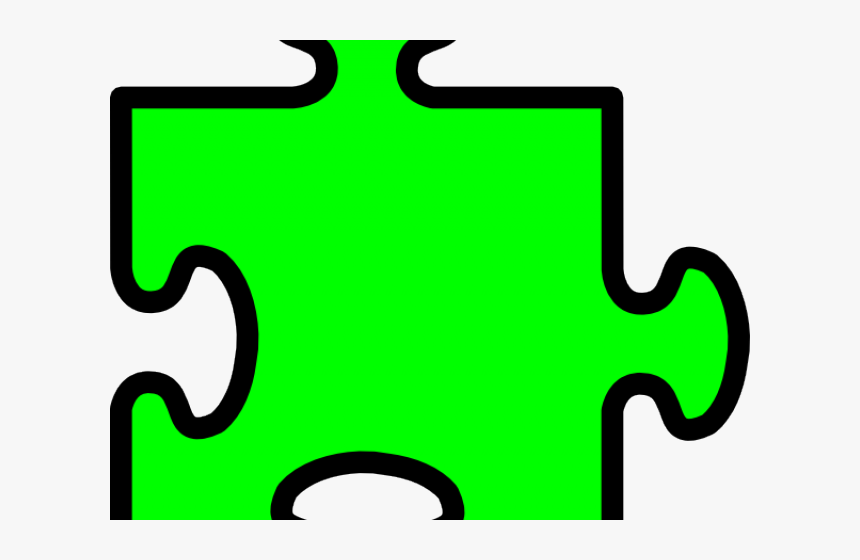 Green Clipart Puzzle - Clip Art, HD Png Download, Free Download