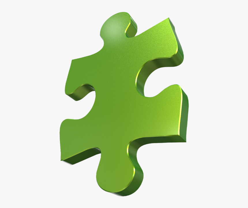 D Piece Encode - Transparent 3d Puzzle Piece, HD Png Download, Free Download