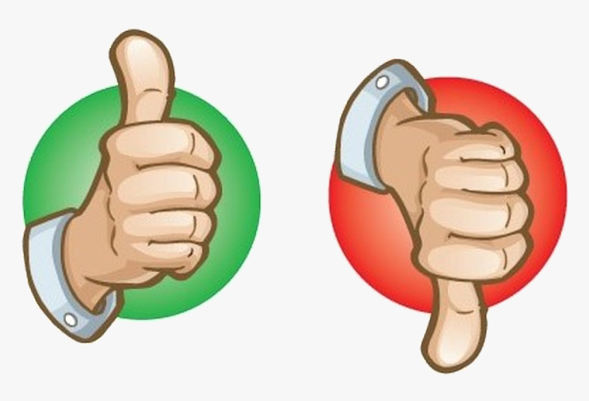 Thumbs Up The Are Back Upthumbs Down October Transparent - Thumbs Up And Down Png, Png Download, Free Download