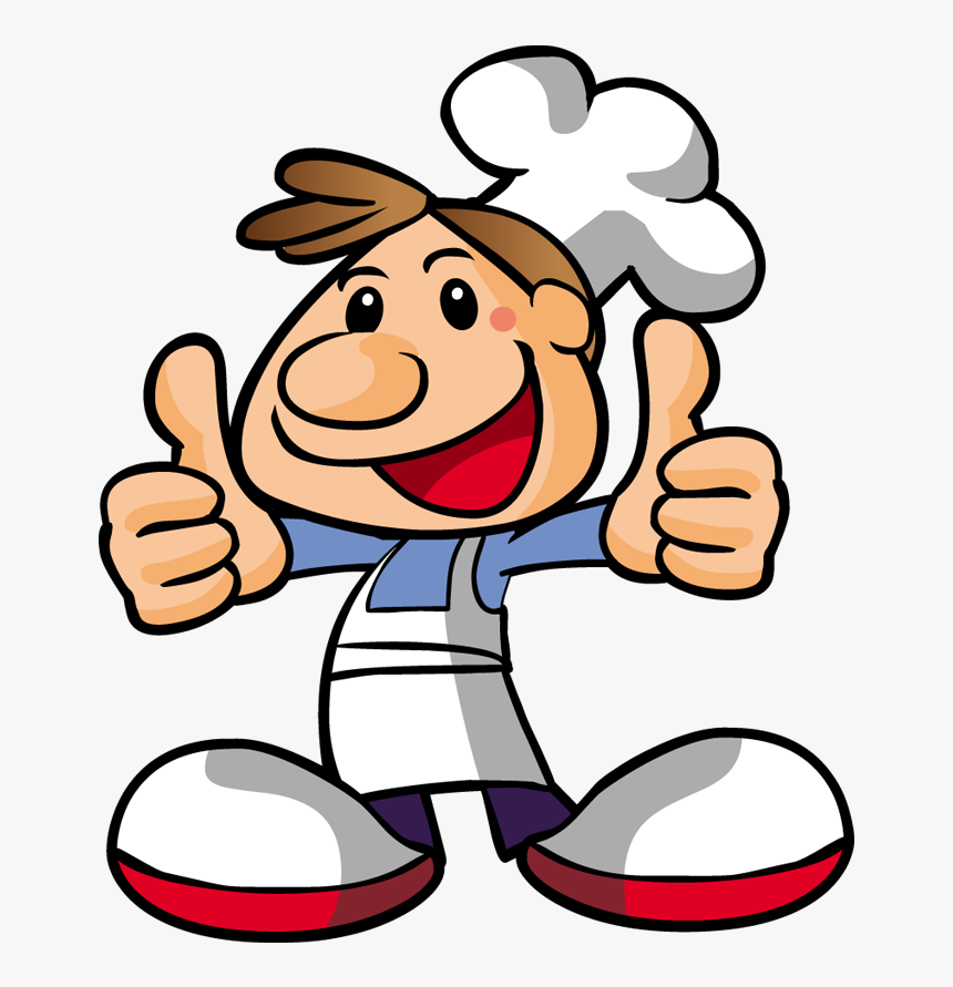 Cartoon Male Chief In - Little Chef, HD Png Download, Free Download