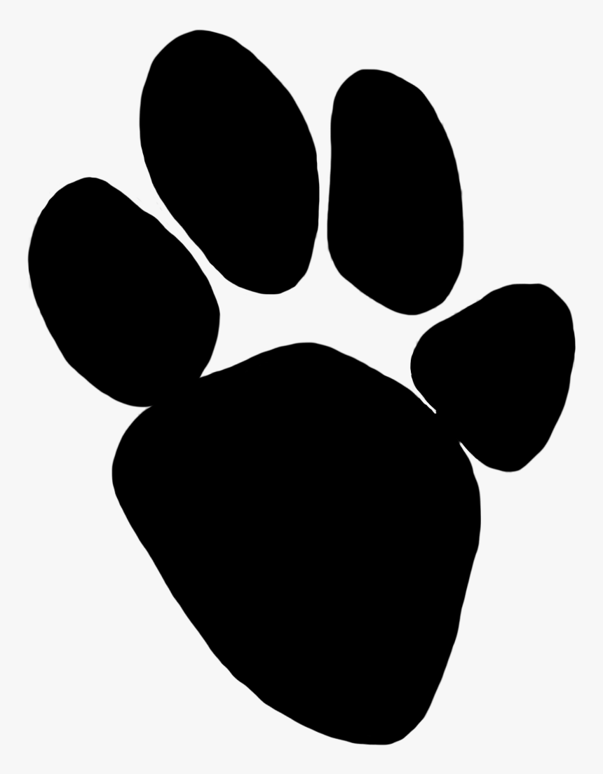 Hyena Paw Print Clipart - Paw, HD Png Download, Free Download