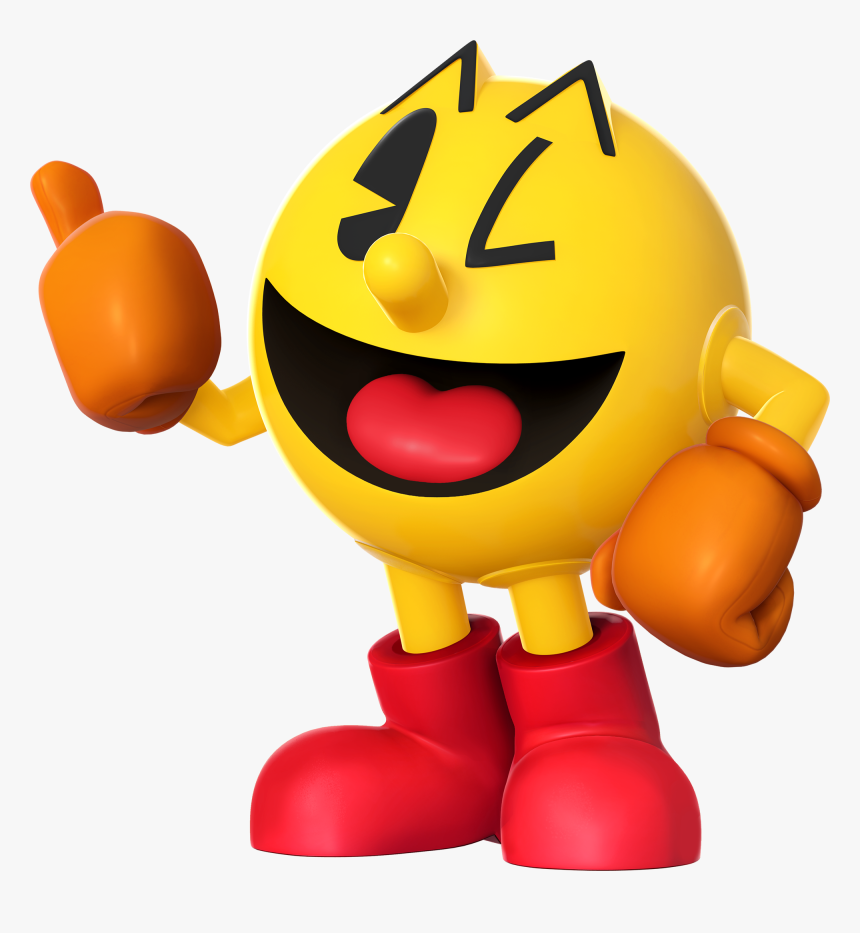 Transparent Pacman Clipart - Smash Bros Pac Man Png, Png Download, Free Download