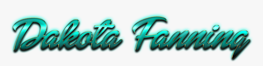 Dakota Fanning Name Logo Png - Graphics, Transparent Png, Free Download