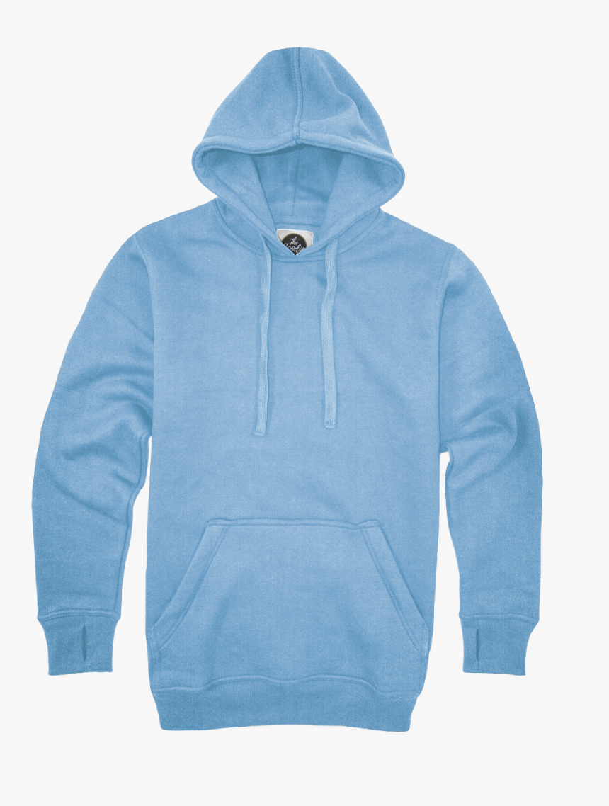 Light Blue Tall Hoodie - Blank Baby Blue Hoodie, HD Png Download, Free Download