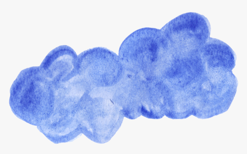 Watercolor Cloud - Transparent Watercolour Png, Png Download, Free Download