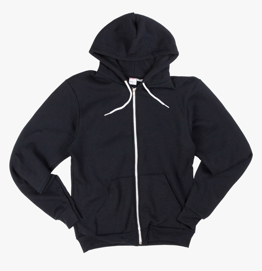 Black Zip Up Hoodie Template