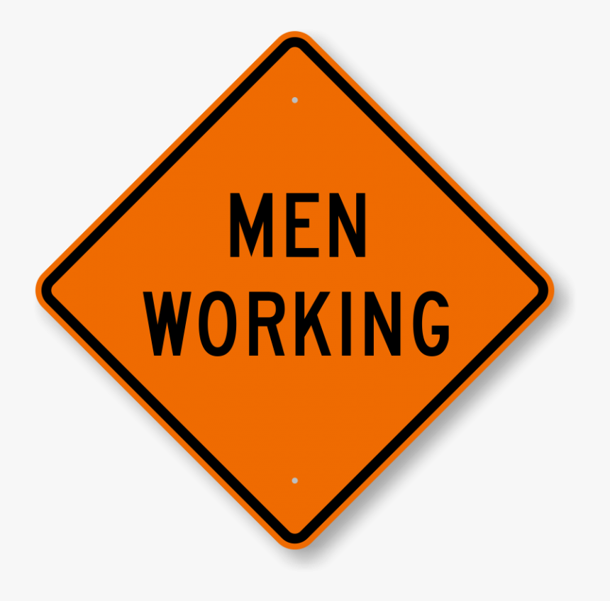 Roadwork Sign, HD Png Download, Free Download