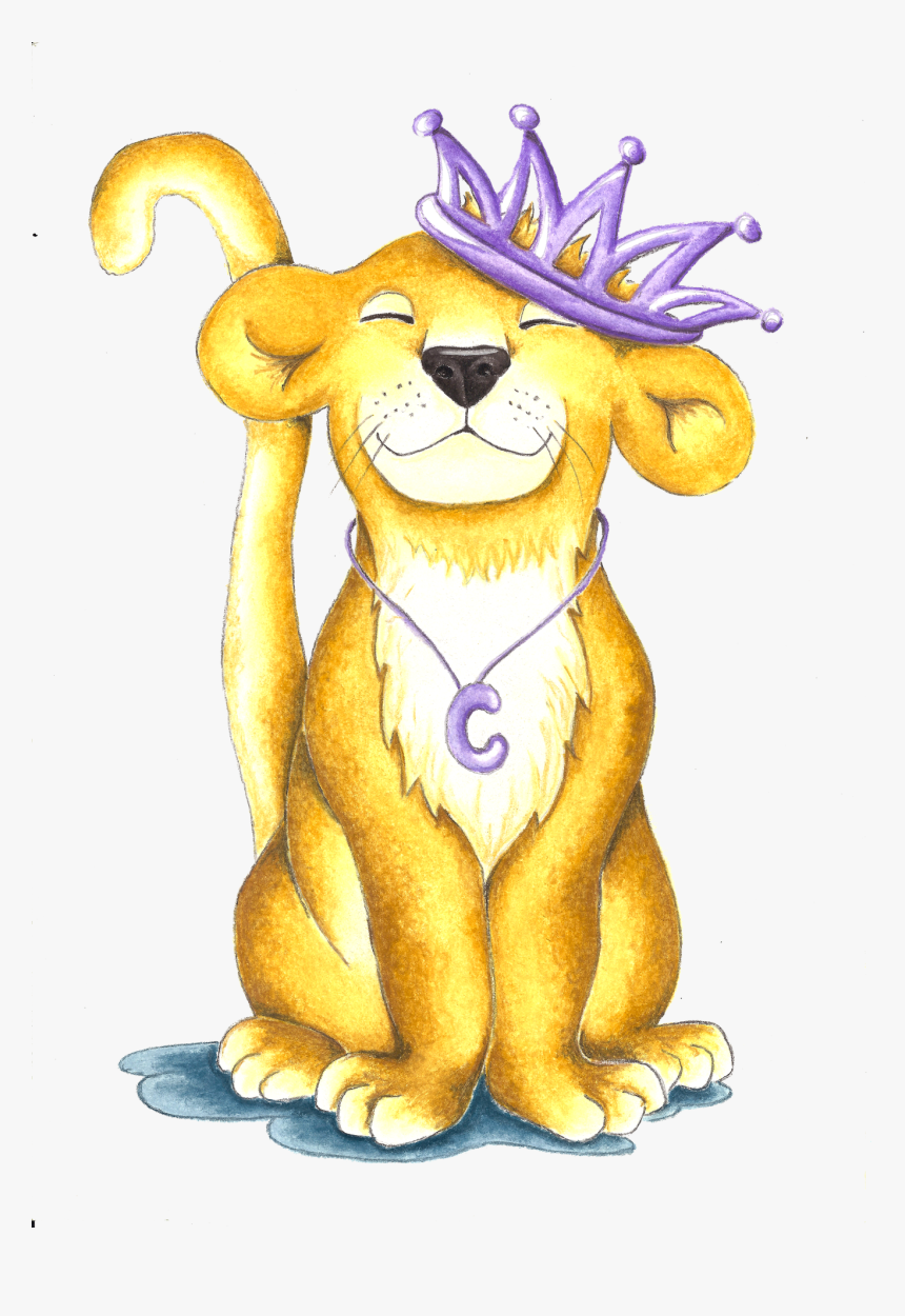 Charlotte The Brave Lion Cub - Cartoon, HD Png Download, Free Download