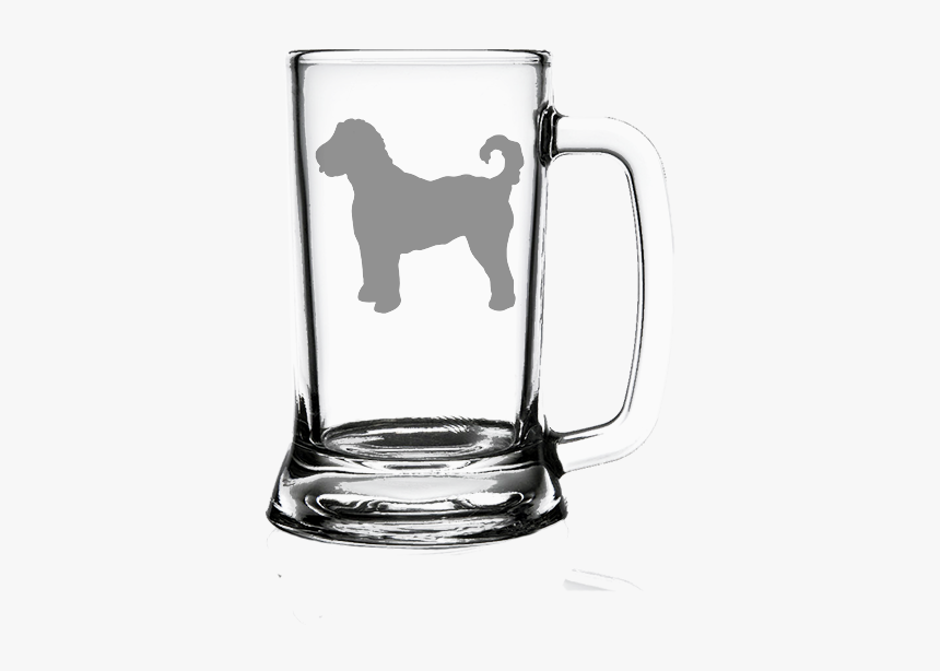 Doodle Dog 16oz - Beer Mug Glass, HD Png Download, Free Download