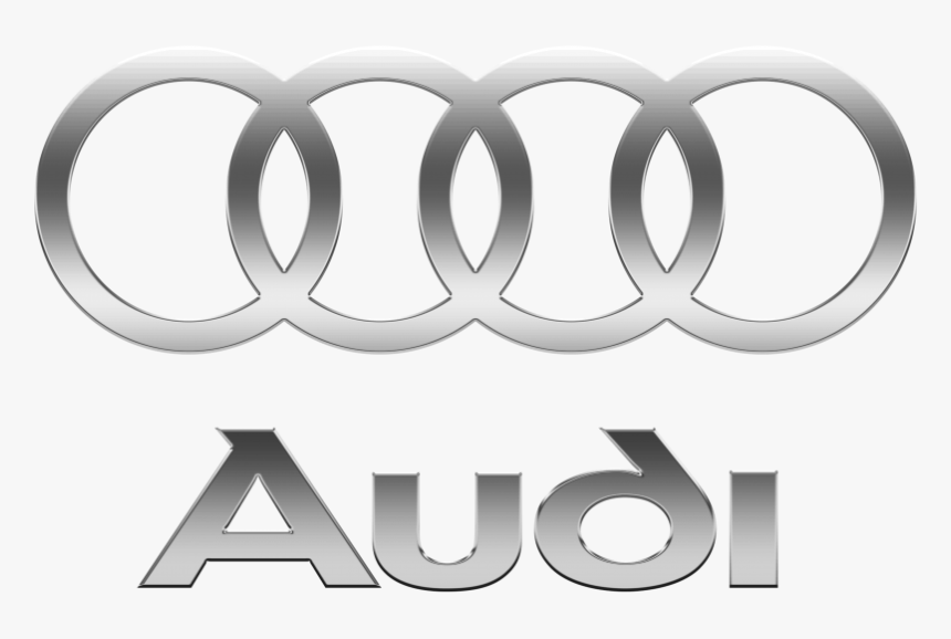 Audi Metallic Logo - Circle, HD Png Download, Free Download