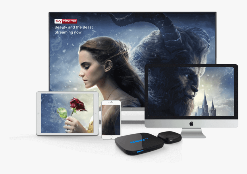 Ways To Watch Sky Cinema - Disney Beauty And The Beast 2017, HD Png Download, Free Download