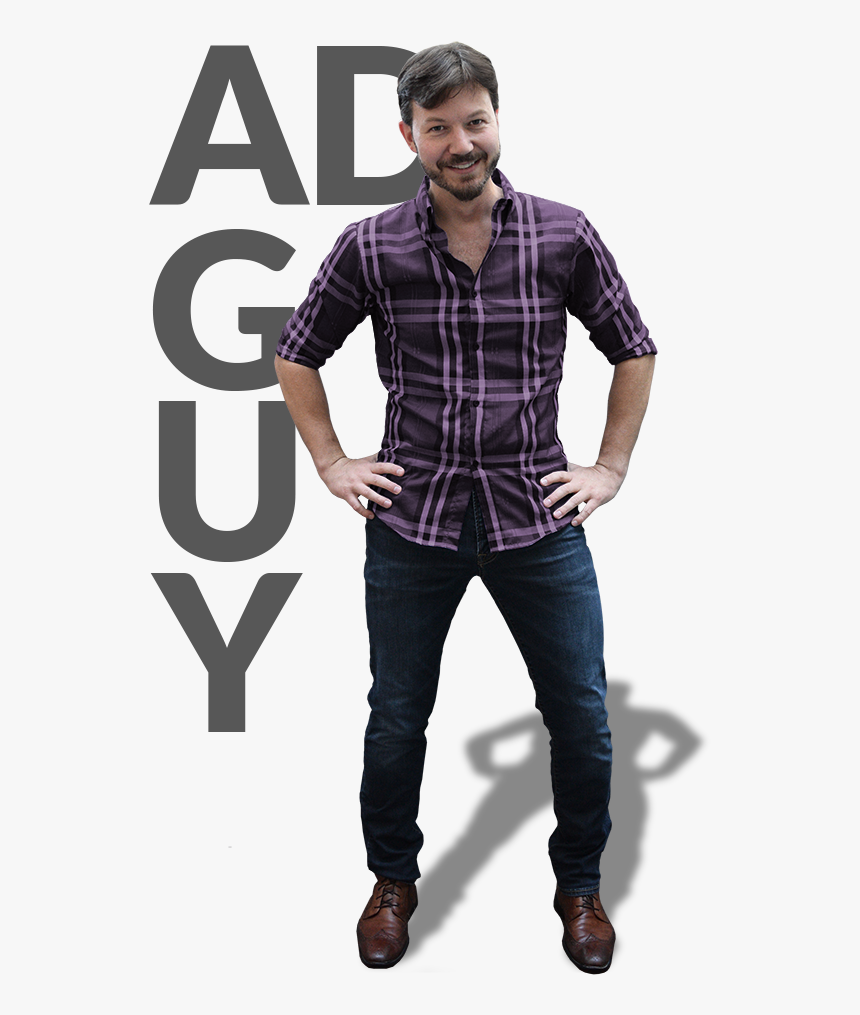 Ad Guy Ad Guy Dave - Plaid, HD Png Download, Free Download