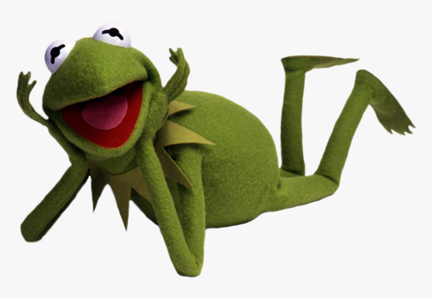 Kermit The Frog Laying Down, HD Png Download, Free Download