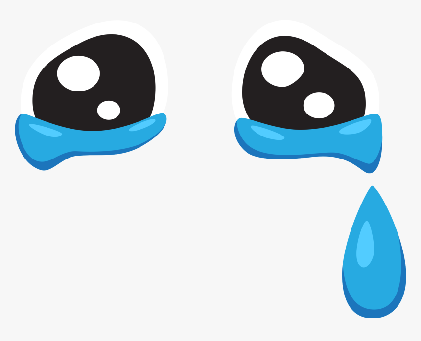 Sticker By Twitterverified Account - Sad Anime Eyes Png, Transparent Png, Free Download