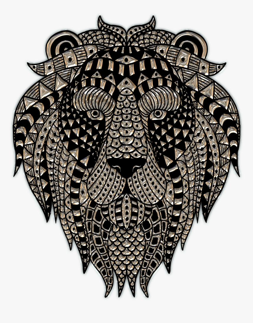 Lion Head Plastic Art - Crps Posters, HD Png Download, Free Download