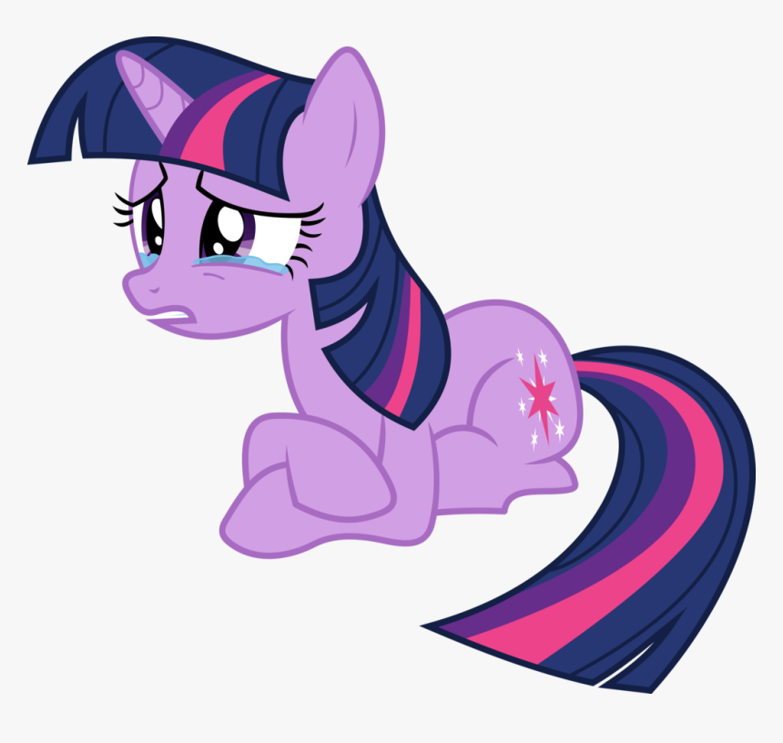 Transparent Crying Anime Eyes Png - My Little Pony Twilight Triste, Png Download, Free Download