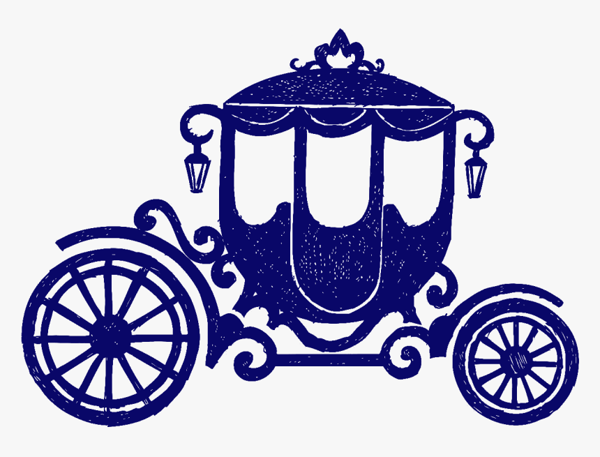 Pumpkin Carriage Png - Cinderella Carriage Silhouette, Transparent Png, Free Download