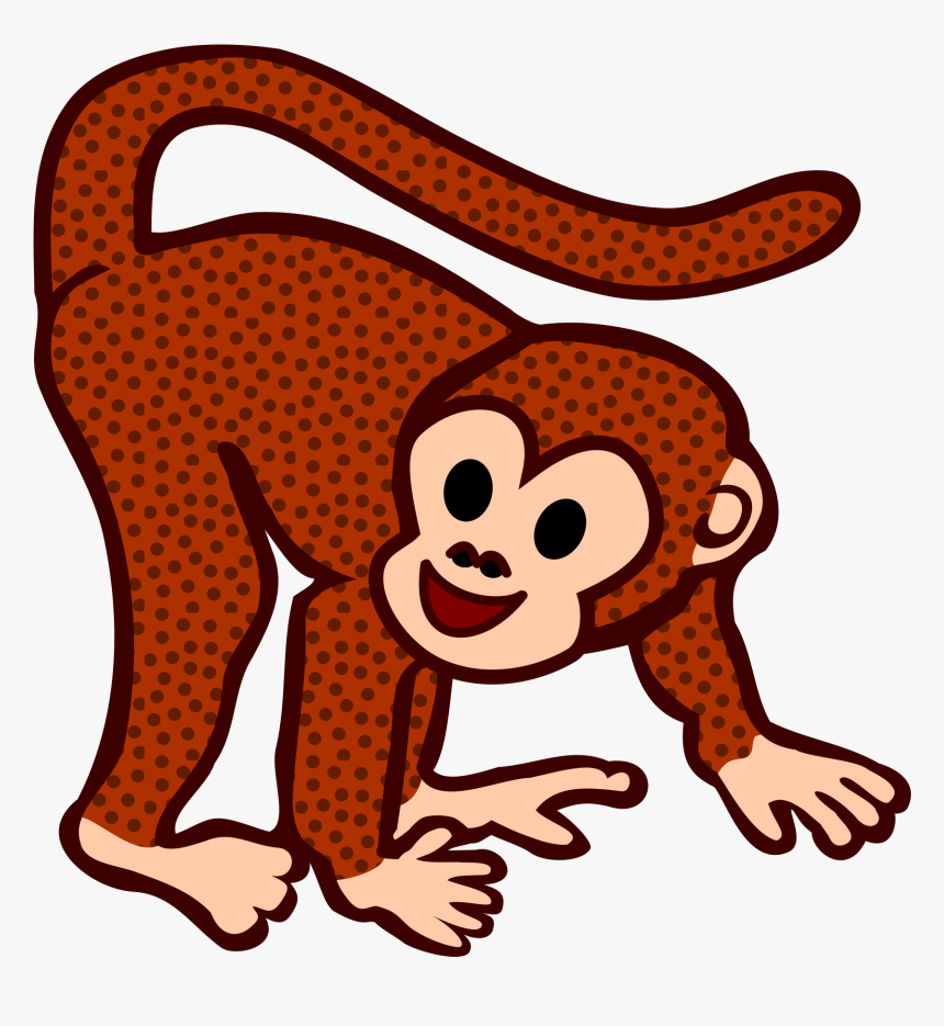 Transparent Hanging Monkey Png - Chimp Clipart, Png Download, Free Download