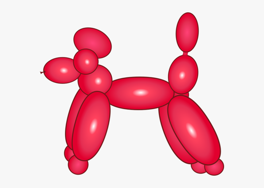 Balloon Animals Png -balloon - Transparent Balloon Animal Clipart, Png Download, Free Download