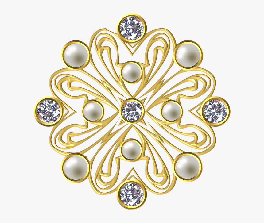 Gold, Ornament, Decoration, Ornate, Luxury, Antique - Ornament, HD Png Download, Free Download