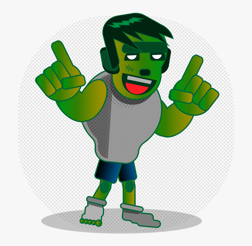 Zombie - Cartoon - Cartoon, HD Png Download, Free Download