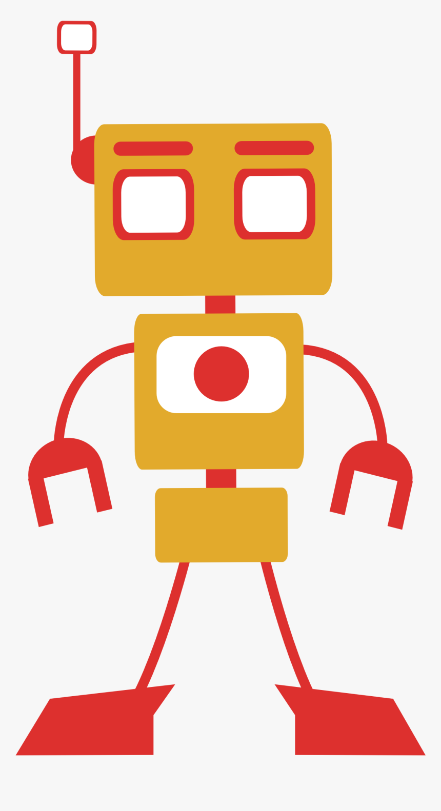 Robo 3 Geometry 555px - Vector Robos Png, Transparent Png, Free Download