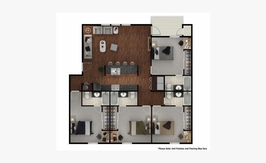 0 For The 4 Bed/ 4 Bath Deluxe Floor Plan - Stone Avenue Standard, HD Png Download, Free Download