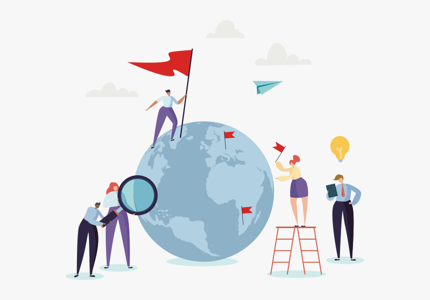 Global Business Vector, HD Png Download, Free Download