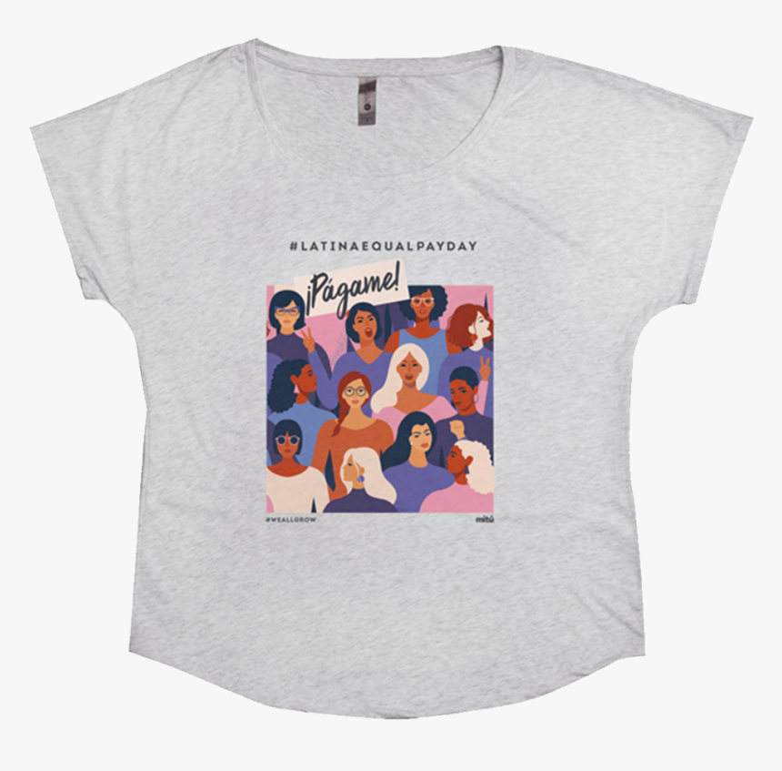 Latina Equal Pay Women"s Tee"
 Class="lazyload Lazyload - Justice League, HD Png Download, Free Download