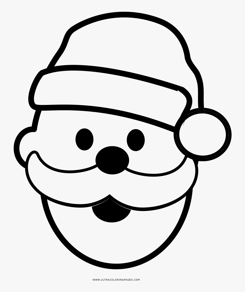 Gorro Papai Noel Lineart, HD Png Download, Free Download