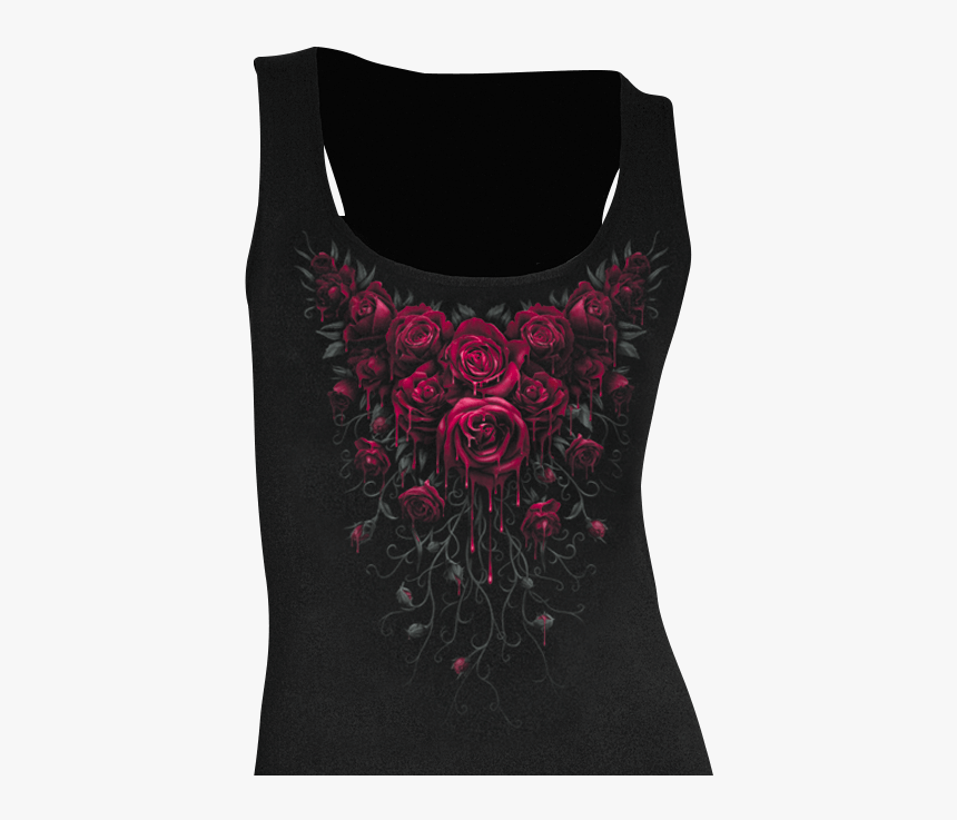 Blood Rose Goth Camisole Dress, HD Png Download, Free Download