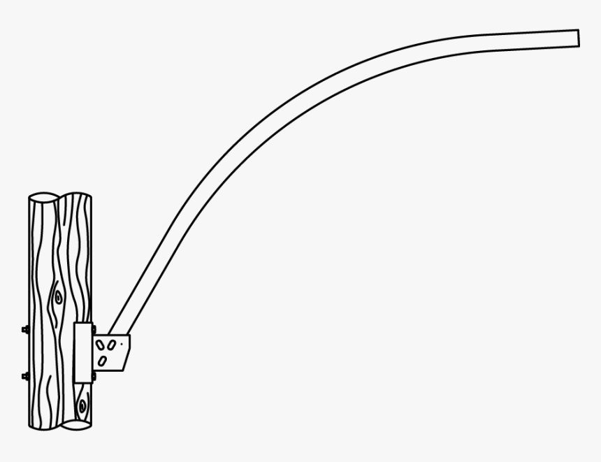 Transparent Metal Pole Png - Line Art, Png Download, Free Download