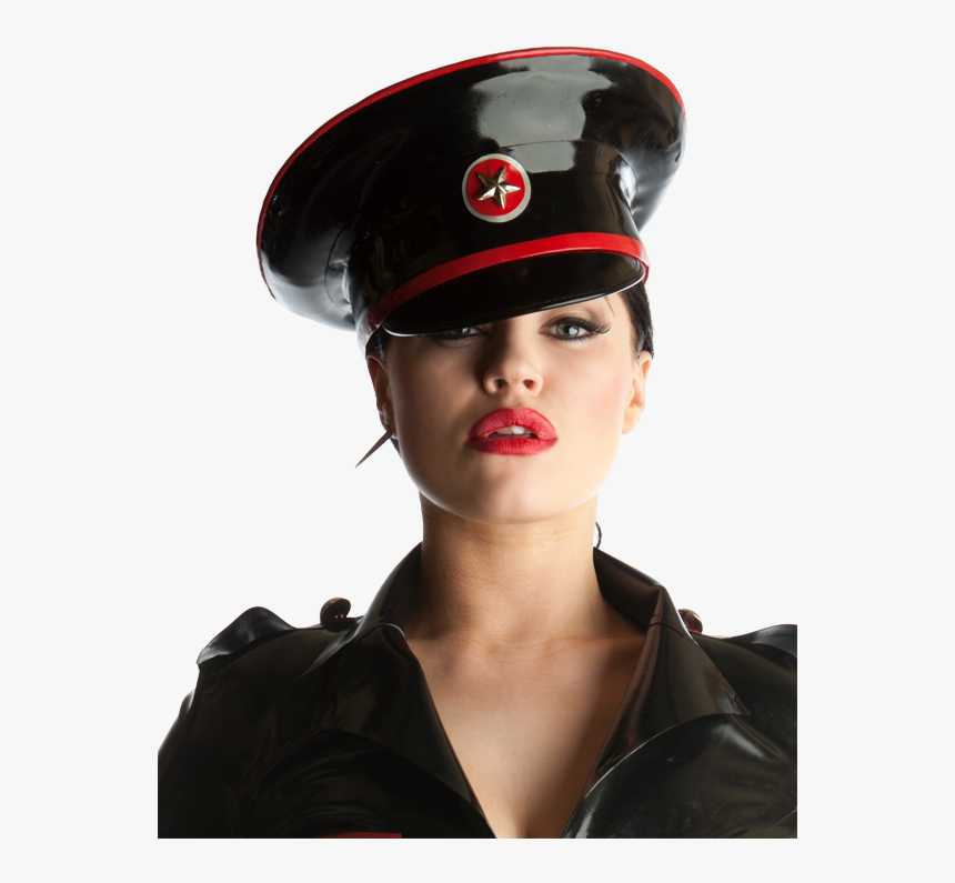 Latex Military Hat , Png Download - Latex Hat Png, Transparent Png, Free Download