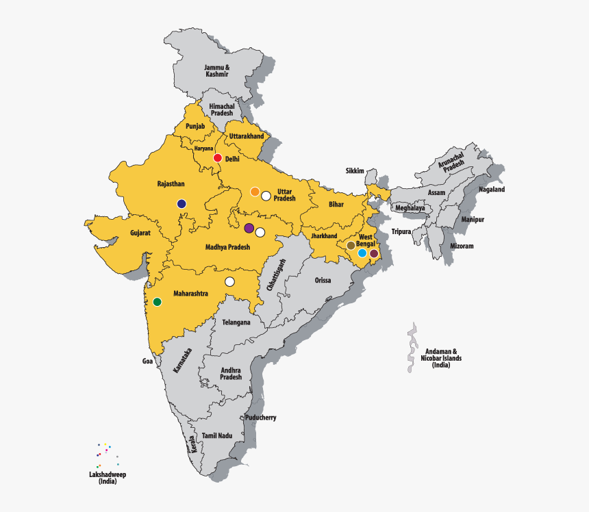 Cement Industry In India Map, HD Png Download, Free Download