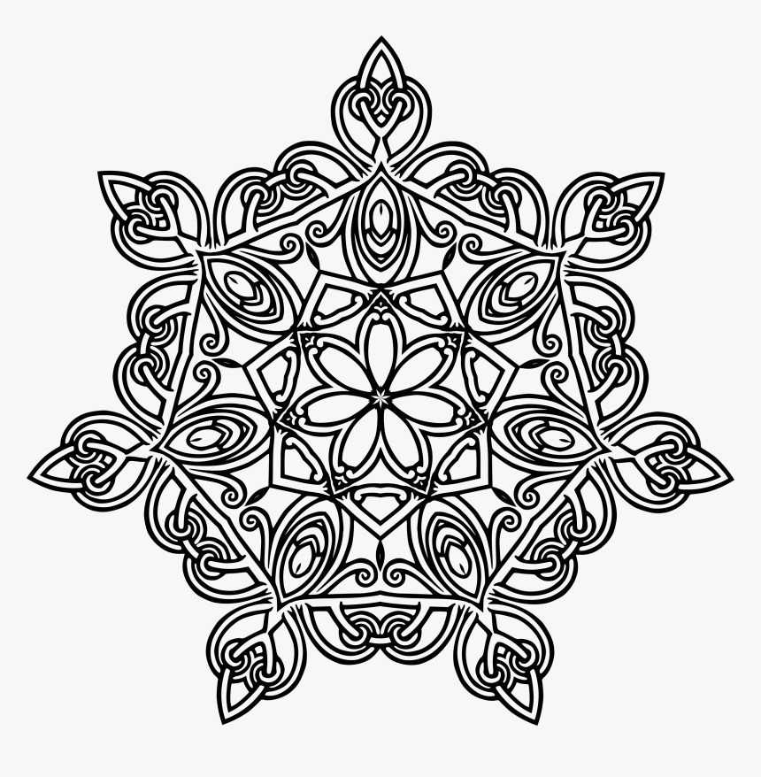 Mandala Flower Geometric Design, HD Png Download, Free Download
