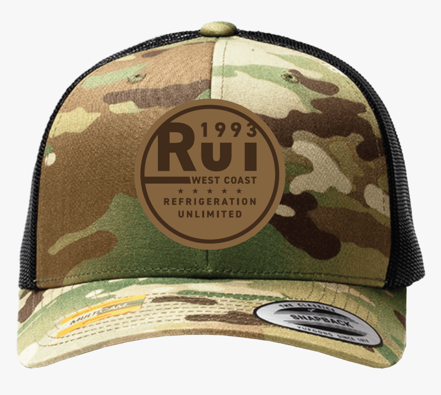 Multi-cam Mesh Hat - Flexfit Retro Trucker Multicam, HD Png Download, Free Download