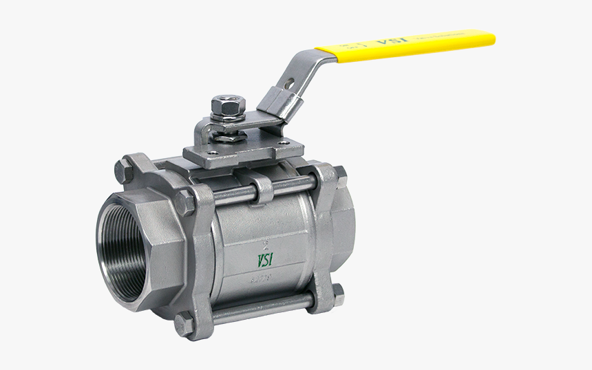 Series 8500 Three Piece Full Port Ball Valve - Ball Valve, HD Png Download, Free Download
