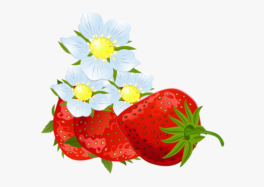 Tube Fraises - Strawberries Png - Erdbeeren - Fresas - Strawberry, Transparent Png, Free Download