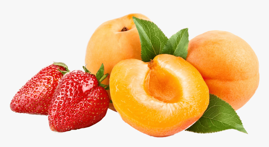Fructo Melocotones Fresas - Fruit Transparent Background, HD Png Download, Free Download