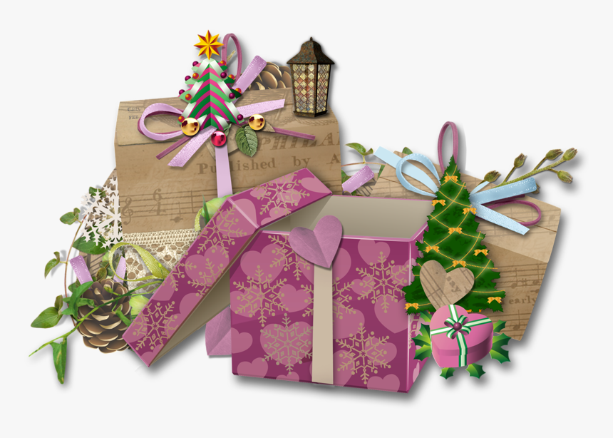 Hoy Te Regalamos Cuatro Imágenes De Cajas En Png Para - Felices Regalos Navidad Png, Transparent Png, Free Download
