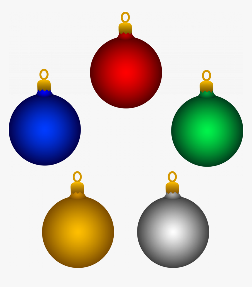 Christmas Tree Decorations Clip Art, HD Png Download, Free Download
