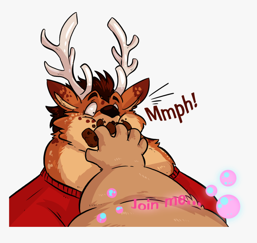 Milk And Cookies - Deer Fat Male Furs, HD Png Download, Free Download