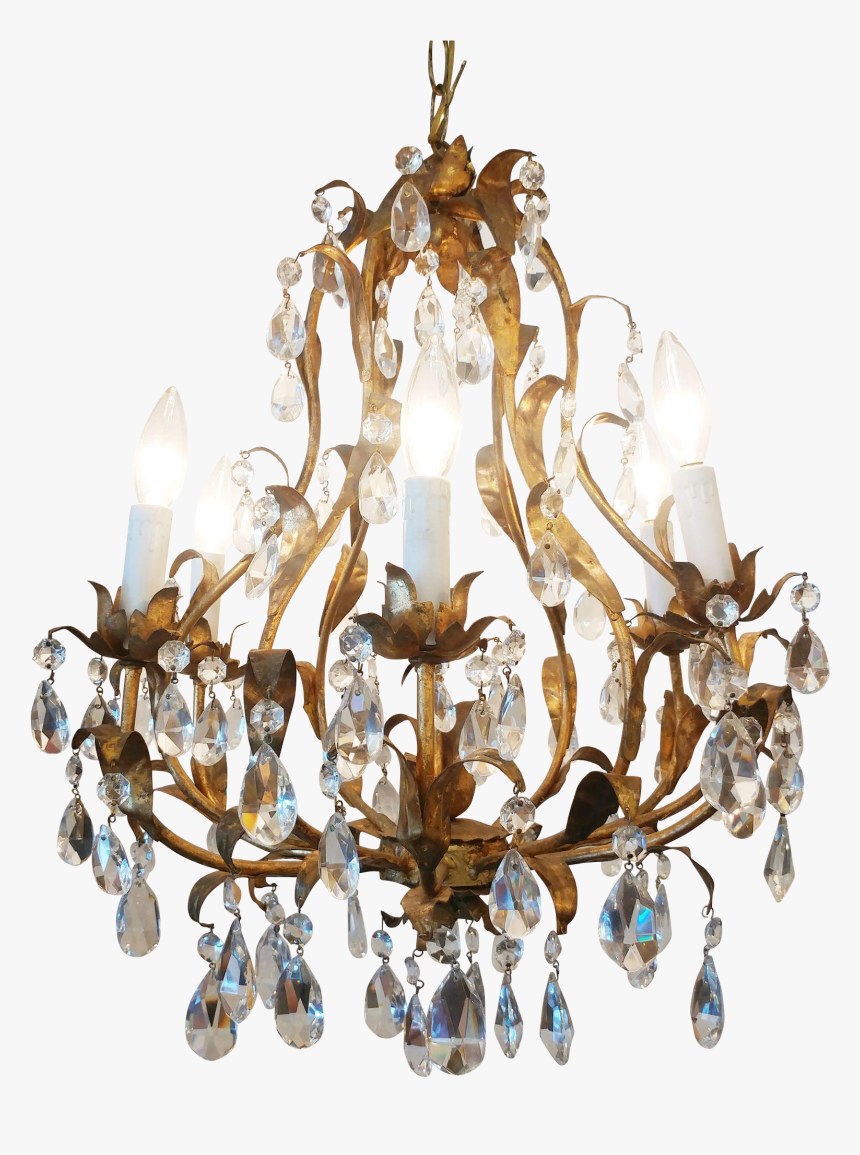 Transparent Gold Chandelier Png - Chandelier, Png Download, Free Download