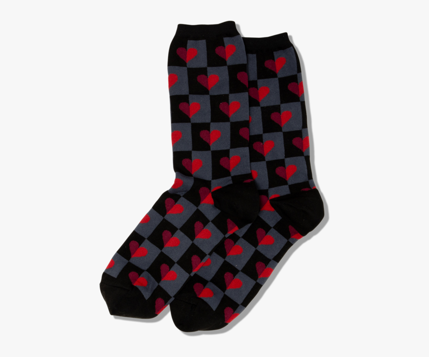 Women"s Half Hearts Crew Socks"
 Class="slick Lazy - Vans Snowboard Socks, HD Png Download, Free Download