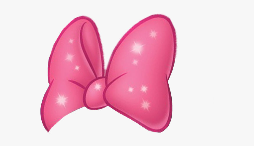 Ayuda Con Minnie Mouse Roja - Pink Minnie Mouse Ears And Bow, HD Png Download, Free Download