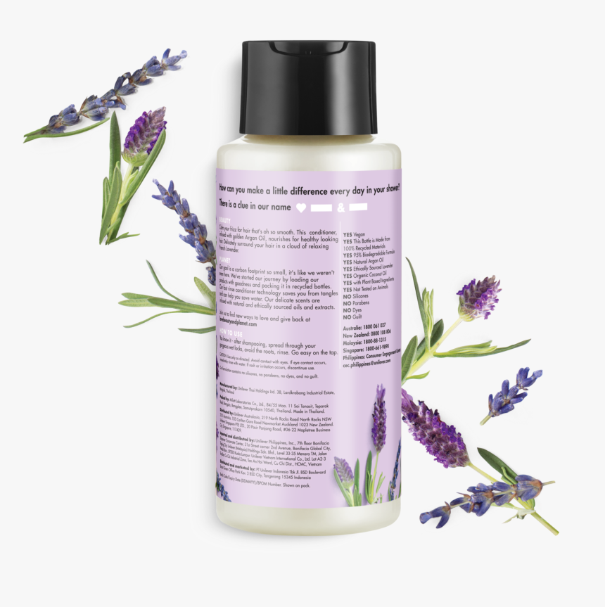 Love Beauty And Planet Lavender Lotion, HD Png Download, Free Download