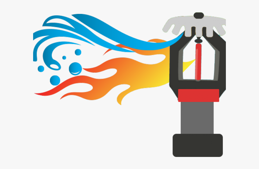 Alarm Clipart Fire Inspection - Fire Sprinkler Clipart, HD Png Download - k...