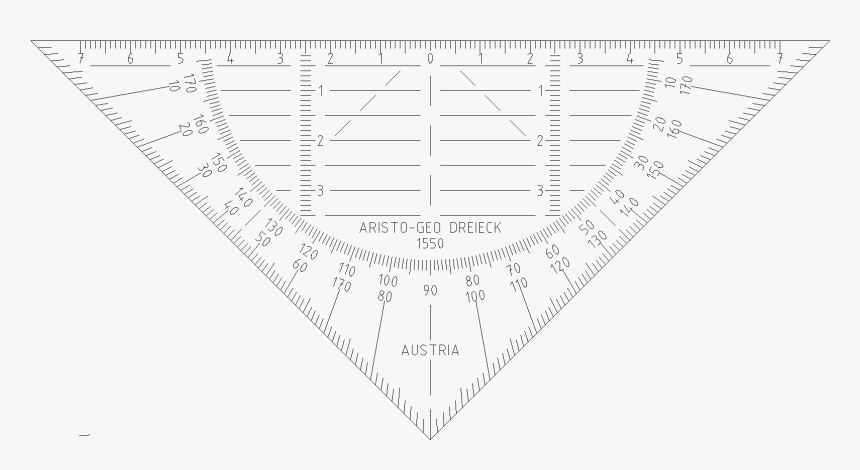 Aristo-geo Dreieck 1550 Indiziert Transparent - Darkness, HD Png Download, Free Download