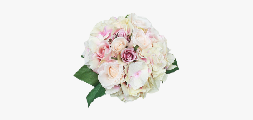 Clip Art Rose And Hydrangea Bouquet - Bridal Bouquet Transparent Image Png, Png Download, Free Download