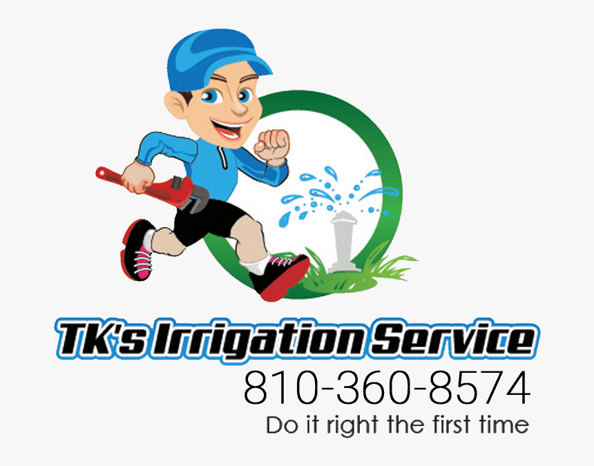 Tk Irrigation Service Logo - Cartoon, HD Png Download, Free Download